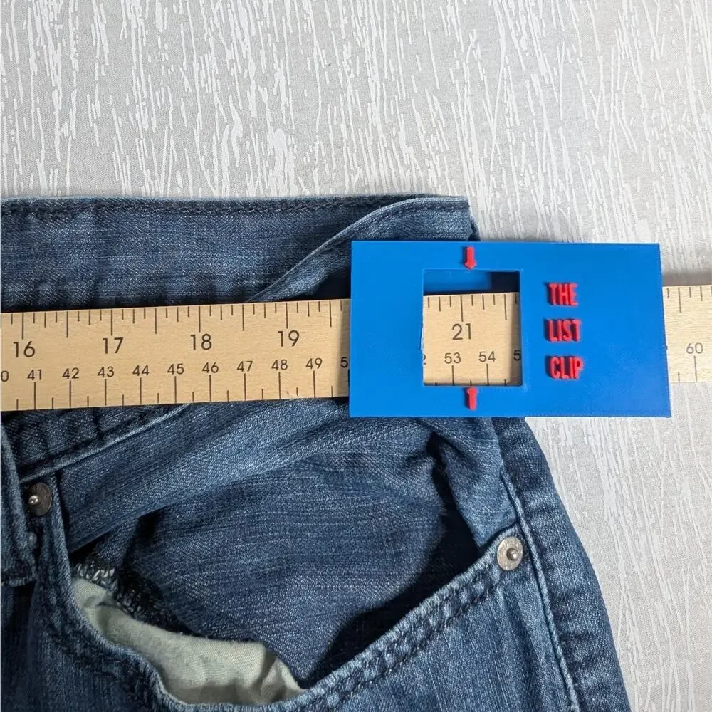 Levis 559 Relaxed Fit Jeans Mens 44x32 Tagged Blue Jeans 42x28 Measured
